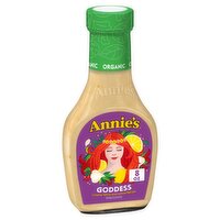 Annie's Organic Goddess Creamy Tahini and Lemon Recipe Dressing, 8 fl oz