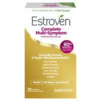 Estroven Complete Multi-Symptom Menopause Relief Dietary Supplement, 28 count