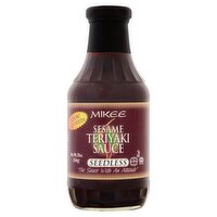 Mikee Seedless Sesame Teriyaki Sauce, 20 oz