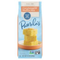 Pamela's Cornbread & Muffin Mix, 12 oz