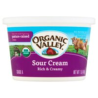 Organic Valley Sour Cream, 1 lb