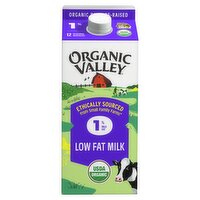 Organic Valley 1% Low Fat Milk, half gallon