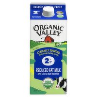 Organic Valley 2% Reduced Fat Milk, half gallon
