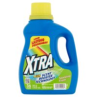 Xtra Sparkling Fresh Plys Scent Booster Technology Laundry Detergent, 36 loads, 56 fl oz