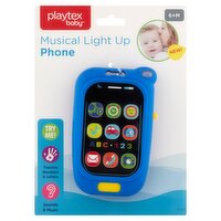 Playtex Baby Musical Light Up Phone, 6+ M