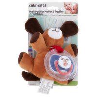Cribmates Plush Pacifier Holder & Pacifier