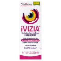 Similasan Ivizia Sterile Lubricant Eye Drops for Dry Eyes, 0.16 fl oz