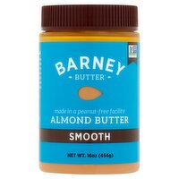 Barney Butter Smooth Almond Butter, 16 oz