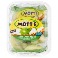 Mott's Sliced Green Apples, 2 oz, 6 count