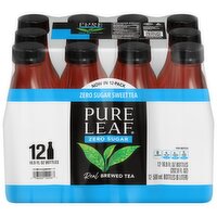 Pure Leaf Zero Sugar Real Brewed Tea Sweet Tea 16.9 Fl Oz, 12 Count
