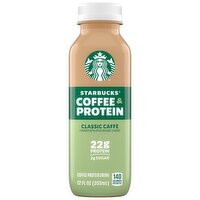 Starbucks Coffee Protein Drink Classic Cafe 12 Fl Oz