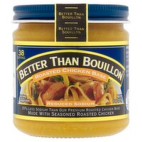 Better Than Bouillon Reduced Sodium Roasted Chicken Base, 8 oz, 8 Ounce