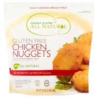 Golden Platter All Natural Gluten Free Chicken Nuggets, 24 oz, 24 Ounce