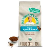 Newman's Own Organics Special Blend Medium Roast Ground Coffee, 10 oz