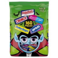 Ferrero Baby Ruth, Crunch, SweeTarts, Butterfinger and Nerds Assorted Candy, 160 count, 44.8 oz