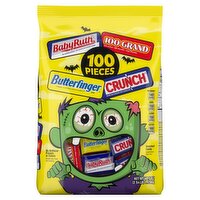 Butterfinger/Crunch/100 Grand/Baby Ruth Assorted Candy, 100 count, 40.7 oz