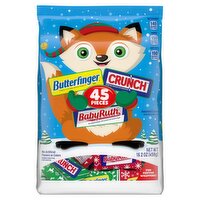 Butterfinger/Crunch/Baby Ruth Assorted Candy, 45 count, 16.2 oz