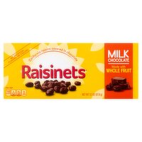 Raisinets California Raisins Covered in Milk Chocolate, 3.1 oz, 3.1 Ounce