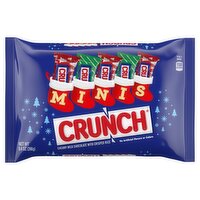 Crunch Minis Creamy Milk Chocolate with Crisped Rice, 9.4 oz