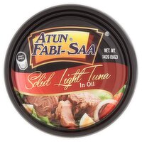 Atun Fabi-Saa Solid Light Tuna in Oil, 5 oz