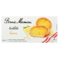 Bonne Maman Lemon Tartlets, 0.49 oz, 9 count