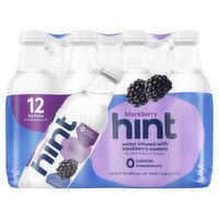 Hint Water Infused with Blackberry Essence, 16 fl oz, 12 count