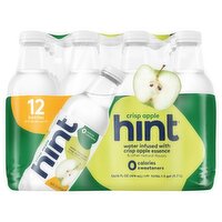 Hint Water Infused with Crisp Apple Essence, 16 fl oz, 12 count