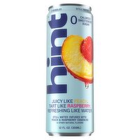 Hint Still Water Infused with Peach & Raspberry Essences, 12 fl oz