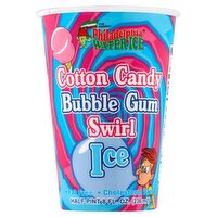 Philadelphia Cotton Candy Bubble Gum Swirl Water Ice, 8 fl oz