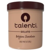 Talenti Belgian Chocolate Gelato, one pint