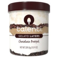 Talenti Chocolate Pretzel Gelato Layers, 10.9 oz, 10.9 Ounce