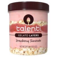 Talenti Strawberry Shortcake Gelato Layers, 10.5 oz, 10.5 Ounce