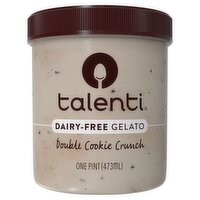 Talenti Double Cookie Crunch Dairy-Free Gelato, 1 pint