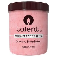 Talenti Summer Strawberry Dairy-Free Sorbetto, 1 pint