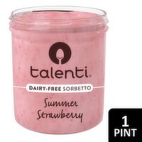 Talenti Summer Strawberry Dairy-Free Sorbetto, 1 pint