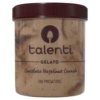 Talenti Chocolate Hazelnut Crunch Gelato, one pint