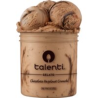 Talenti Chocolate Hazelnut Crunch Gelato, one pint