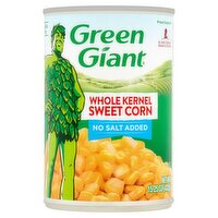 Green Giant No Salt Added Whole Kernel Sweet Corn, 15.25 oz, 15.25 Ounce