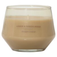 Yankee Candle Amber & Sandalwood Candle, 10 oz