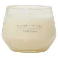 Yankee Candle White Spruce & Grapefruit Candle, 10 oz