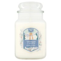 Yankee Candle Après Ski Collection Fresh Powder Candle, 22 oz