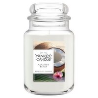 Yankee Candle Coconut Beach Candle, 22 oz, 22 Ounce