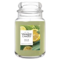 Yankee Candle Sage & Citrus Candle, 22 oz