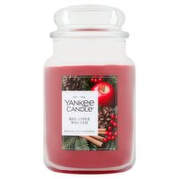 Yankee Candle Red Apple Wreath Candle, 22 oz, 22 Ounce