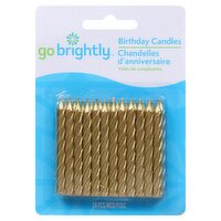 Go Brightly Birthday Candles, 24 count, 24 Each