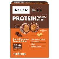 RXBAR No B.S. Dark Chocolate Peanut Butter Protein Energy Bites, 1.7 oz, 5 count