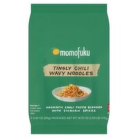 Momofuku Tingly Chili Wavy Noodles, 3.35 oz, 5 count