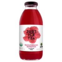 Just Ice Tea Berry Hibiscus Herbal Tea, 16 fl oz