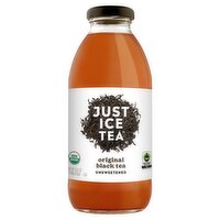 Just Ice Tea Unsweetened Original Black Tea, 16 fl oz