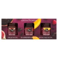 Can Bech Fig & Cocoa, Raspberry & Cocoa and Mango & Cocoa Spreads, 1.52 oz, 3 count
